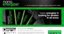 Desktop Screenshot of nanoenergizer.co.nz